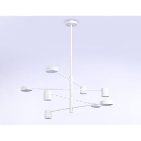 LED LED suspended Ambrella Light, Linetech, FL51688, 8XLED, 48 W, 3600LUM, 3000-6400K, white color-3