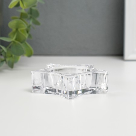 Glass "Star" 7.5x7.5x2 cm-2