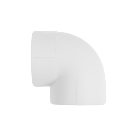MEERPLAST square, polypropylene, 32 mm, 90 °, white-1