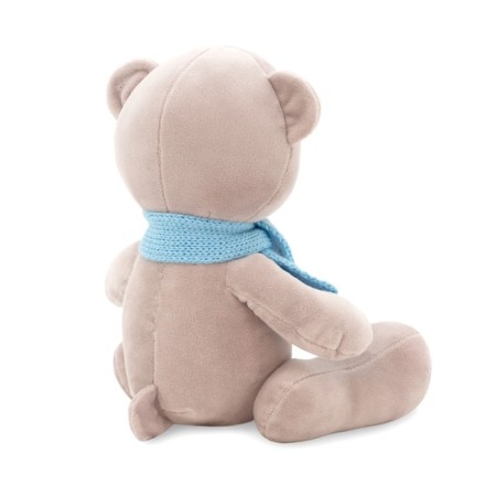 Soft toy "Bear Toptyzhkin gray: in a scarf", 25 cm-2