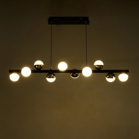 Lamp with DDD "Ricardo" 10XLED 40W black and gold 88x16x20-120 cm-3