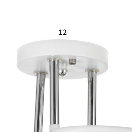 Sarina chandelier 3he27 40w is white 54x54x24cm Bayerlux-8
