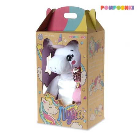 Soft toy "Unicorn", Fairy, 21 cm-4