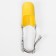 Silicone fixing muzzle, size S (ohm 12 cm, Osh 17-30 cm), yellow