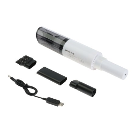 Vacuum cleaner car cartage, wireless, 3 nozzles, 120 watts, 12 V, white-7