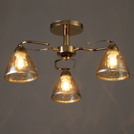 Causte "Donna" 3he27 40W gold 56x56x22 cm Bayerlux-2