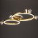Causte "Trio butterflies" 54W LED 6000K gold 65x45x10cm Bayerlux