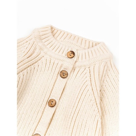 Knitted Knot Killed with Pure Love Tot hat, height 62 cm, milk color-8