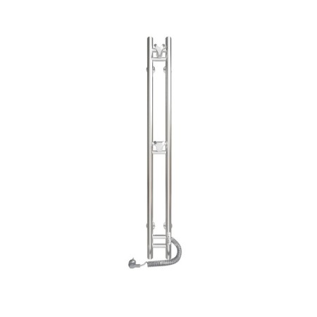 The towel electric "Sanprise" duet circle, 100x1200 mm, right, chrome