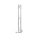 The towel electric "Sanprise" duet circle, 100x1200 mm, right, chrome