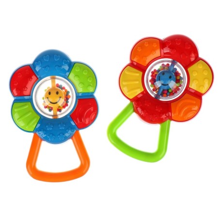 Rattle "chamomile", color mix, crush me-4