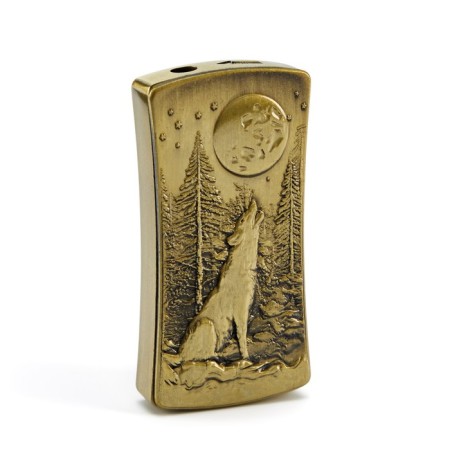 Gas lighter "Wolf", Piezo, 1.1 x 3.6 x 6.3 cm