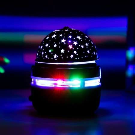 Night projector "Magic Shar" LED USB Black 7.9x7.9x9.6 cm-2