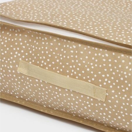 COVFR for storing things “POINTS” with PVC, 80 × 45 × 15 cm, beige color-3