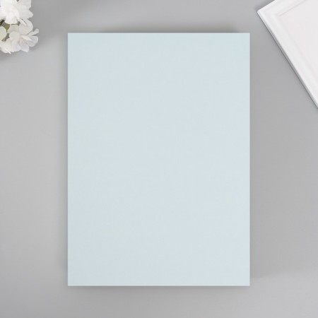 Cardboard "Pearl-blue" format A-4 density 250 grams-1