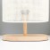 LARA table lamp E27 40W white 25x10x30 cm