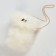 Bag for puppets "fur", white color