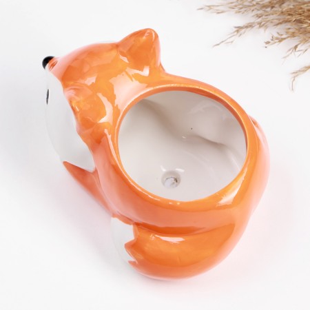 Kashpo "Fox Alice" 14x9x8cm-3