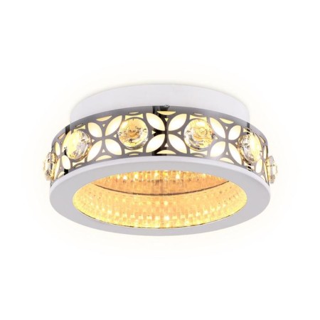 Ambrella Light Ice lamp, 16W Led, 1200lm, 3000k, white color, chrome-1