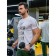 Sports T -shirt Male Isee, size 48, white color