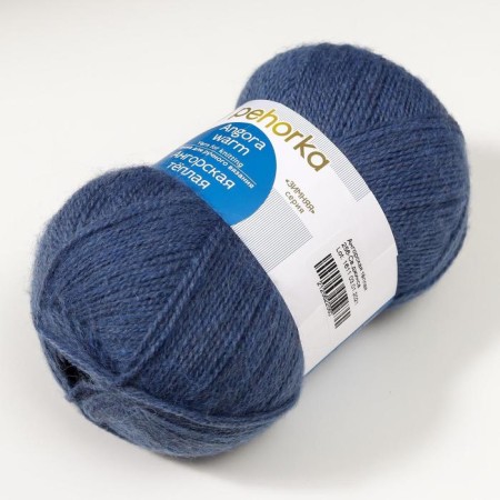 Angora warm yarn 40% wool, 60% acrylic 480m/100g (256 St. Jeans)-1
