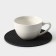 Silicon-based mat for hot, d = 140 mm, thickness = 3.5 mm, gray