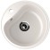 Kitchen wash Ulgran u100-331, d = 490 mm, white color