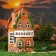 Aroma lace house "Veranda", 18 cm, handmade, mix,