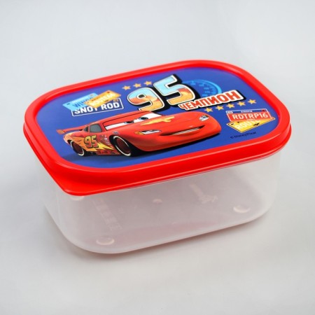 Lunch box, rectangular, 500 ml "champion", wheelbarrows-3