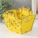 Basket-chip "Dragon Muzzle" yellow 18x12x14.5 cm (set of 5 parts)