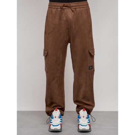 Sports pants, size 48, brown color-19