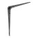Tundra bracket, 250x200x0.9 mm, black, 1 pc.