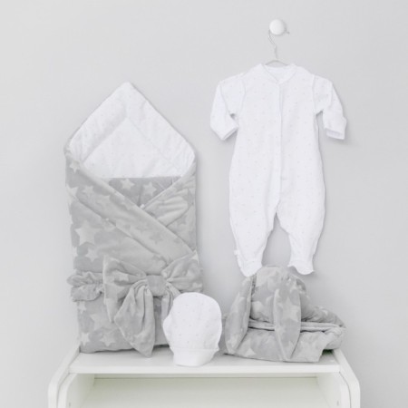 Set for discharge Demisason Kinderlitto "Star Paths", 5 items, height 50-56 cm, color gray color
