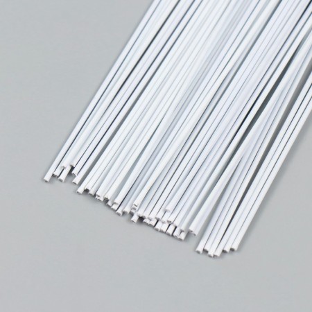 Wire for the manufacture of artificial colors "White" winding plastic 40 cm section 1.2 mm 10424-2