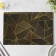 Set of serving napkins Magistro, 4 pcs, 45 × 30 cm, black color