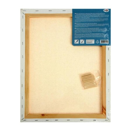 Canvas on the subframe, cotton 100%, 35 x 45 x 1.8 cm, acrylic soil, fine -grained, 280 g/m2, "Studio"-3