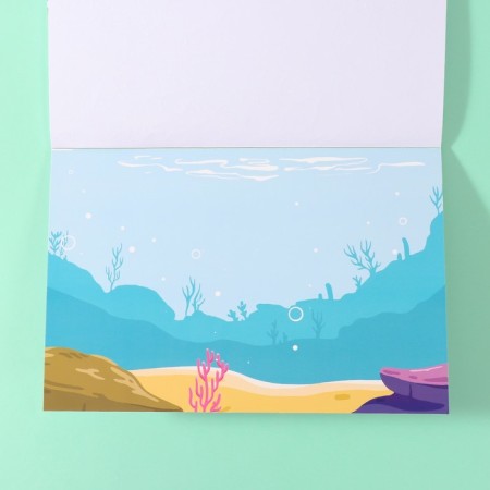 Stickers in the book "Animals" + 5 backgrounds 20.7x14.2 cm-16