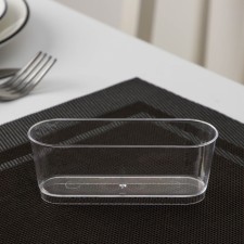 Kremanka plastic disposable oval 