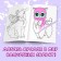 Coloring “Choose your familiar”, A5, 16 pp., Anime