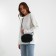 Bag Women's Cross-Bodi with a zipper, black color