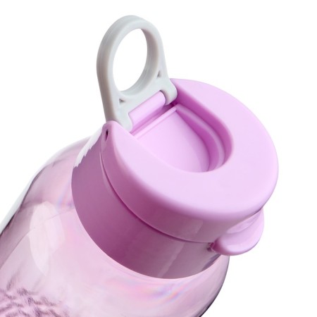 Sports water bottle, 650 ml, Flores, 4.7 x 22 x 7 cm, lilac-4
