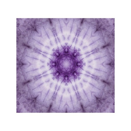 Organizer in a bath on suction cups “Violet patterns”, for storing toys and trifles, size 33x39 cm-1