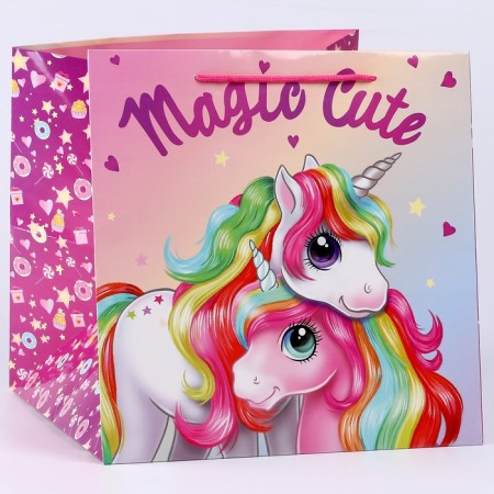 Package Glovice "Unicorns", 30*30*30 cm