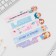 A set of cardboard bookmarks to the "beloved teacher", 5 pieces.