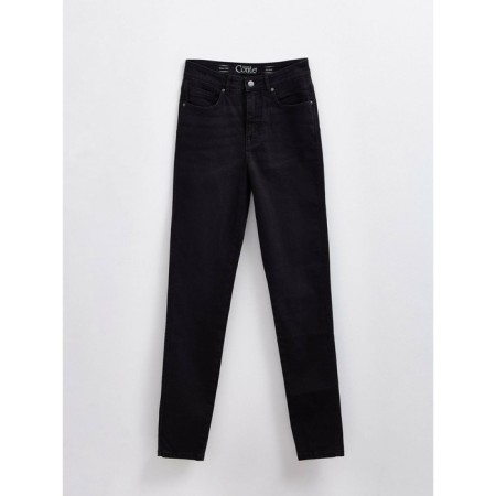 Women's jeans modeling Conte Elegant Skinny, size XL, color Washed Black