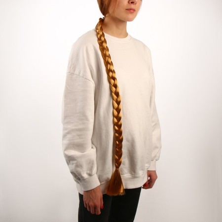 Glass braid, 80 cm, color golden blond-2