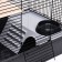 Cage for chinchilla "Pijon" No. 19, collapsible, 58 x 40 x 49, gray