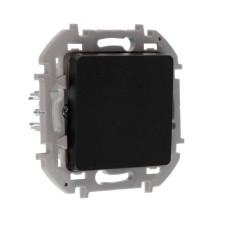 Переключатель Legrand INSPIRIA, промежуточный, винт.клеммы, 10 AX, 250 В, Антрацит