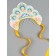 Kokoshnik roller "Crossing girl"
