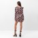 Women's dress with oxen mist, size 48, pink